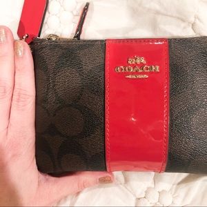 Coach wristlet/wallet